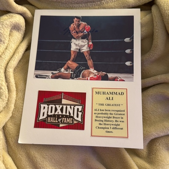 Muhammad Ali Boxing Hall of Fame Print - Picture 1 of 1